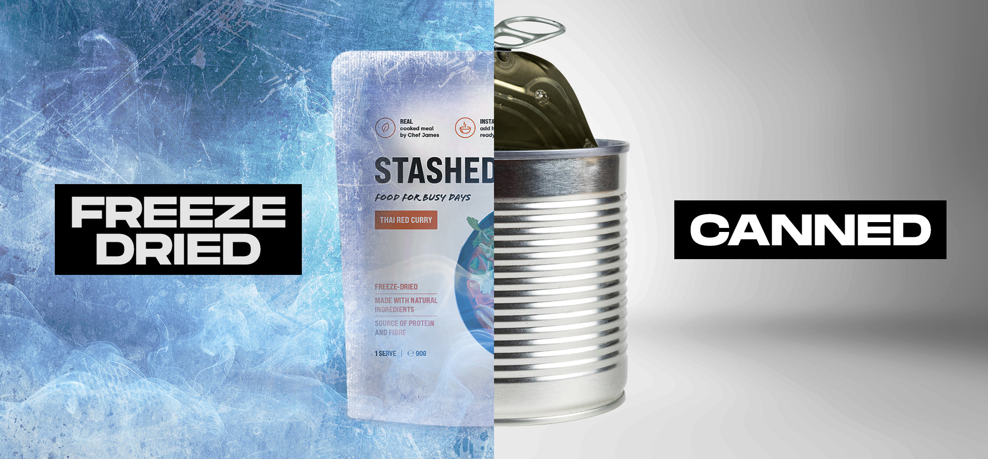 Freezing Can A Comparative Analysis: Freeze Dried vs. Canned Instant Meals – STASHED